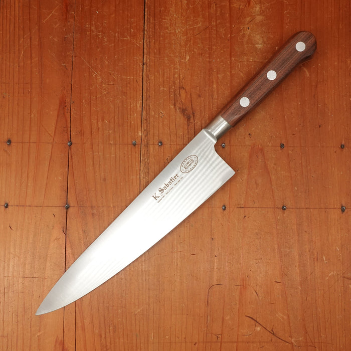 K Sabatier x Bernal Cutlery Nouvel Ideal 8.75" Chef Bolsterless Stainless Palissander
