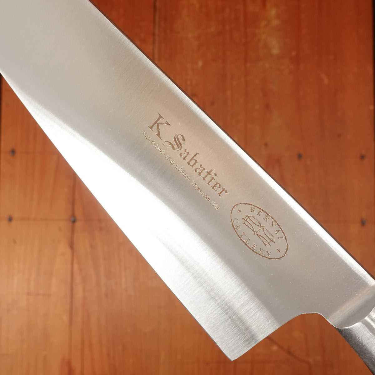 K Sabatier x Bernal Cutlery Nouvel Ideal 8.75" Chef Bolsterless Stainless Palissander