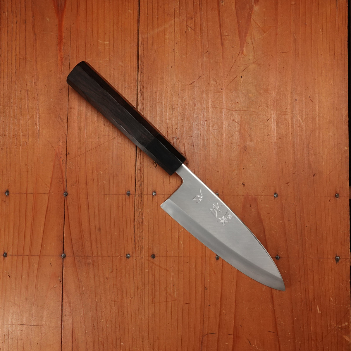 Hatsukokoro Nakagawa 135mm Ajisaki Ginsanko Ebony Black Buffalo Horn Handle