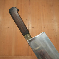 New Vintage PD Sabatier **** Four Star 35cm / 13.75" Chef Knife Cuisine Massive / Nogent Carbon 1930's?