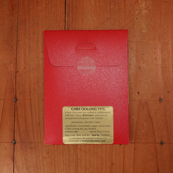 BANGtea x Formosa Fine Chocolates GABA Oolong Chocolate Bar - 50g