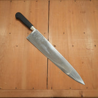 New Vintage PD Sabatier Acier Fondu 35cm / 13.75" Chef Knife Cuisine Massive / Nogent Carbon 1930's?