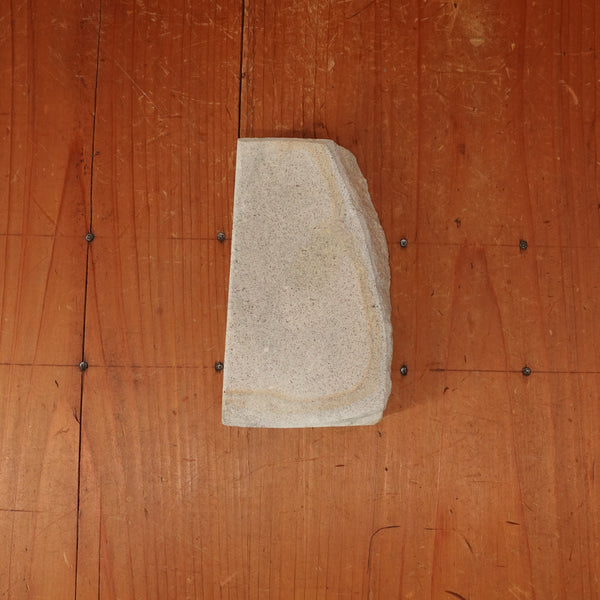 #BCS11 Miwotsukushi Hime Iyo Meito 'Kokuzo Kuro' Hard Fine Bright Nat Stone Tennen Toishi Ehime 518 Grams