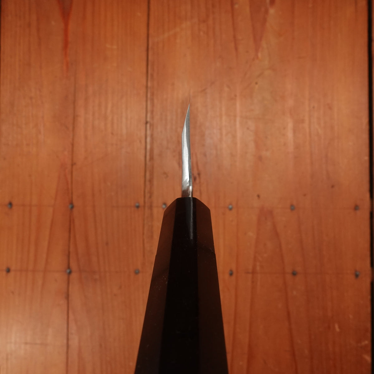 Hatsukokoro Nakagawa 180mm Deba Ginsanko Kyomen Ebony Black Buffalo Horn