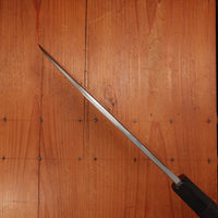 Hatsukokoro Nakagawa 210mm Deba Ginsanko Kyomen Ebony Black Buffalo Horn - LEFTY