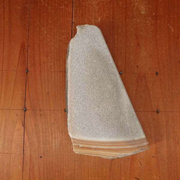 #BCM05 Miwotsukushi Hime Iyo Meito 'Kokuzo Kuro Mokume' Hard Fine Bright Nat Stone Tennen Toishi Ehime 1008 Grams