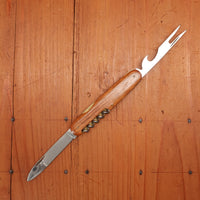 Hubertus 10cm Hobo Knife Stainless Wood 1970s-80s?