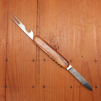 Hubertus 10cm Hobo Knife Stainless Wood 1970s-80s?