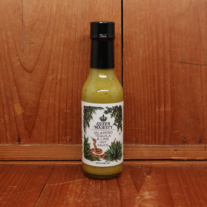 Queen Majesty Jalapeño Tequila & Lime Hot Sauce - 5oz