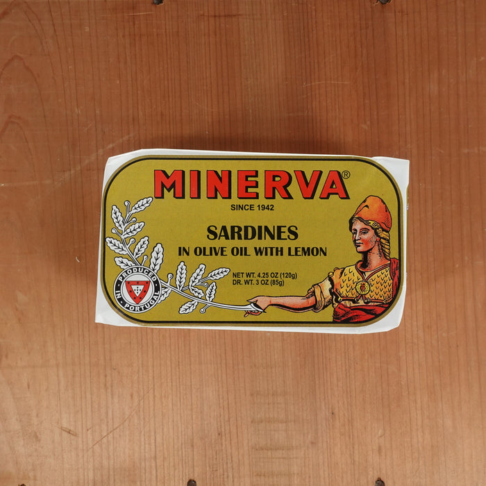 Minerva Sardines in Olive Oil with Lemon - 120g