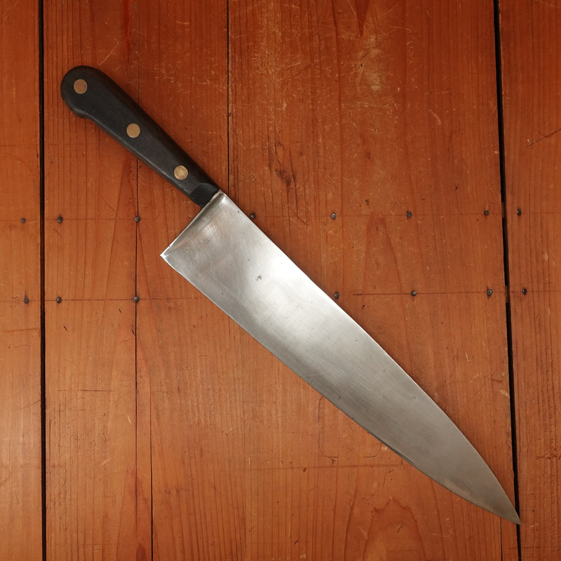 Village Blacksmith Washington Cutlery Co. 12.75" Chef Carbon Steel Walnut 1920s-30s