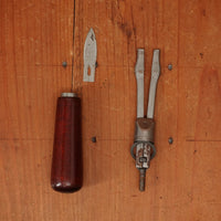 Dexter Trade Knife "Dafuq" W X-Acto 23X Double Edge Blade Southbridge Mass&nbsp;