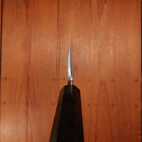 Hatsukokoro Nakagawa 165mm Deba Ginsanko Kyomen Ebony Black Buffalo Horn