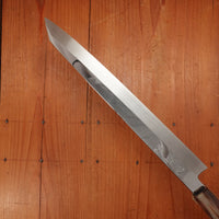 Hatsukokuro Nakagawa 270mm Kiritsuke Yanagi Shirogami 3 Abura Honyaki Ebony Blonde Buffalo Horn