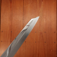 Hatsukokuro Nakagawa 270mm Kiritsuke Yanagi Shirogami 3 Abura Honyaki Ebony Blonde Buffalo Horn