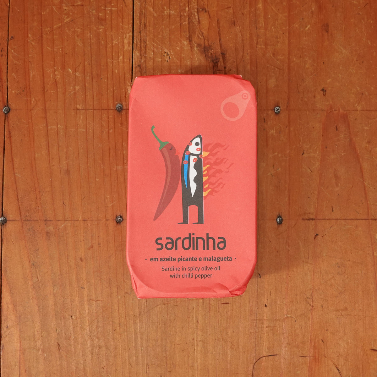 Sardinha Sadine in Spicy Olive Oil with Chilli Pepper - 120g
