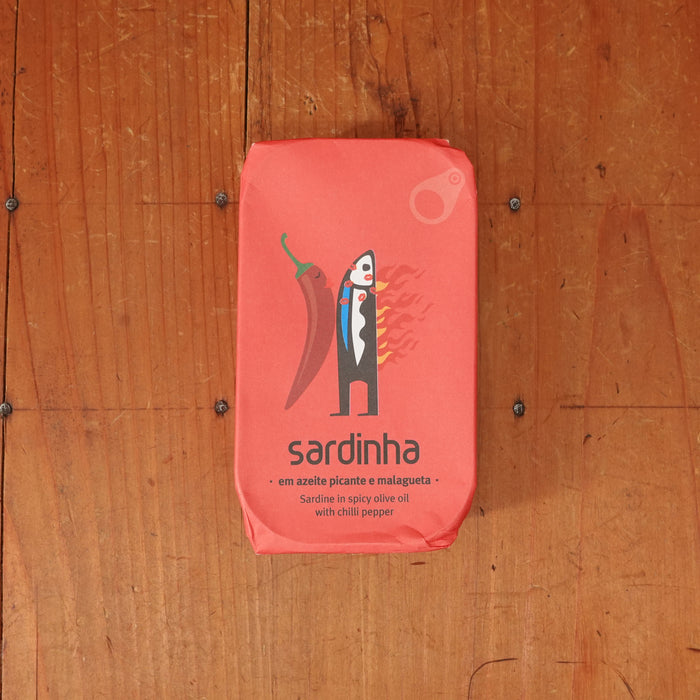 Sardinha Sadine in Spicy Olive Oil with Chilli Pepper - 120g