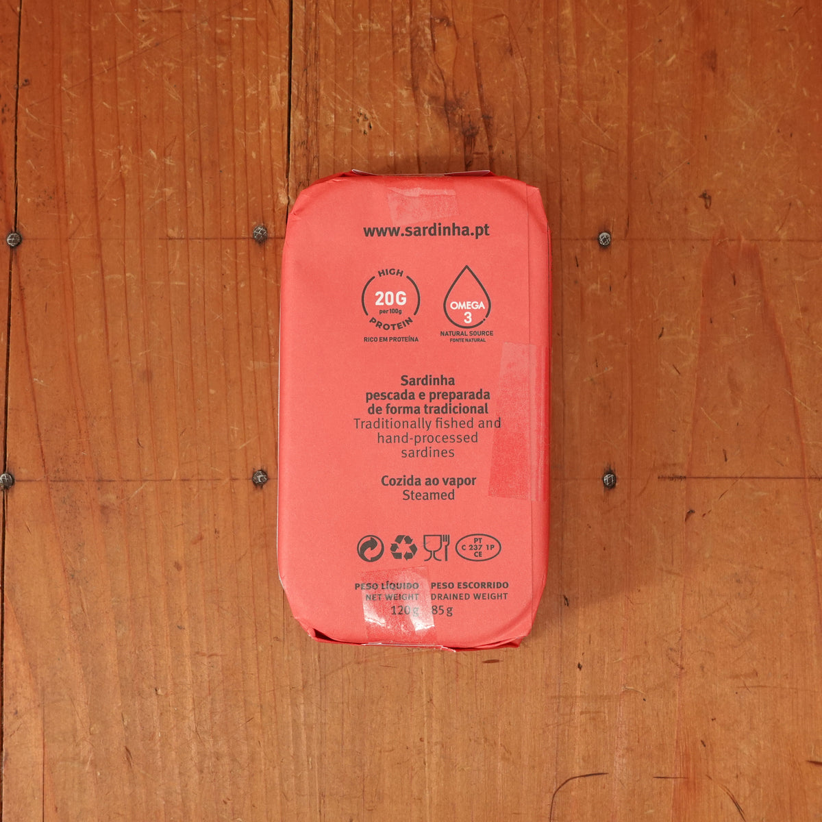 Sardinha Sadine in Spicy Olive Oil with Chilli Pepper - 120g