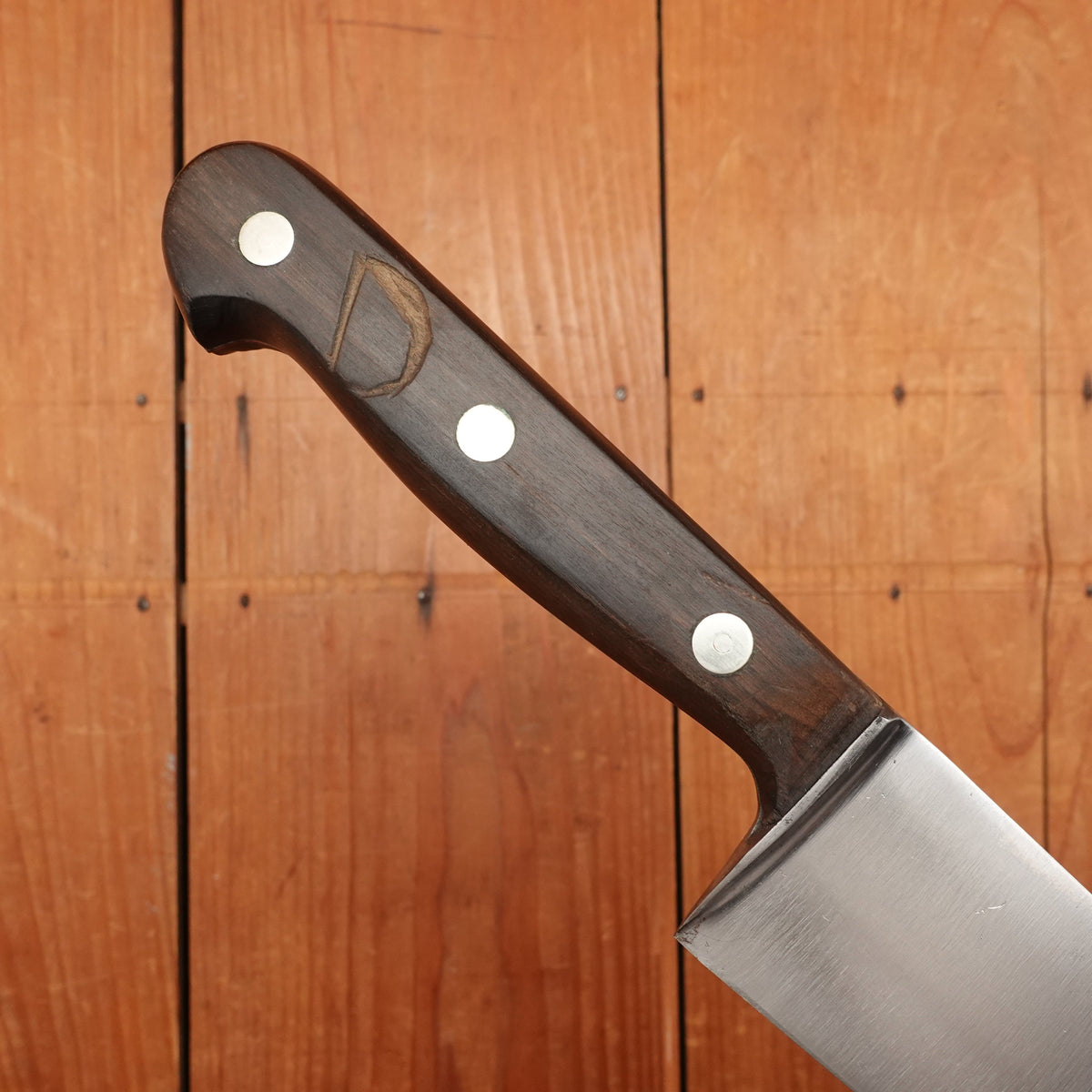 N Schreiber & Sons 8" Chef Knife Hand Forged Carbon Steel Solingen 1950s