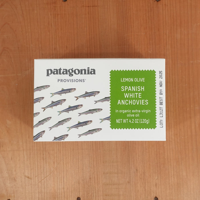 Patagonia Spanish Lemon Olive White Anchovies - 4.2oz