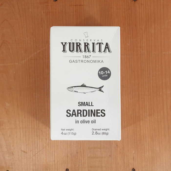 Yurrita Small Sardines in Olive Oil - 115g