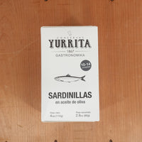 Yurrita Small Sardines in Olive Oil - 115g