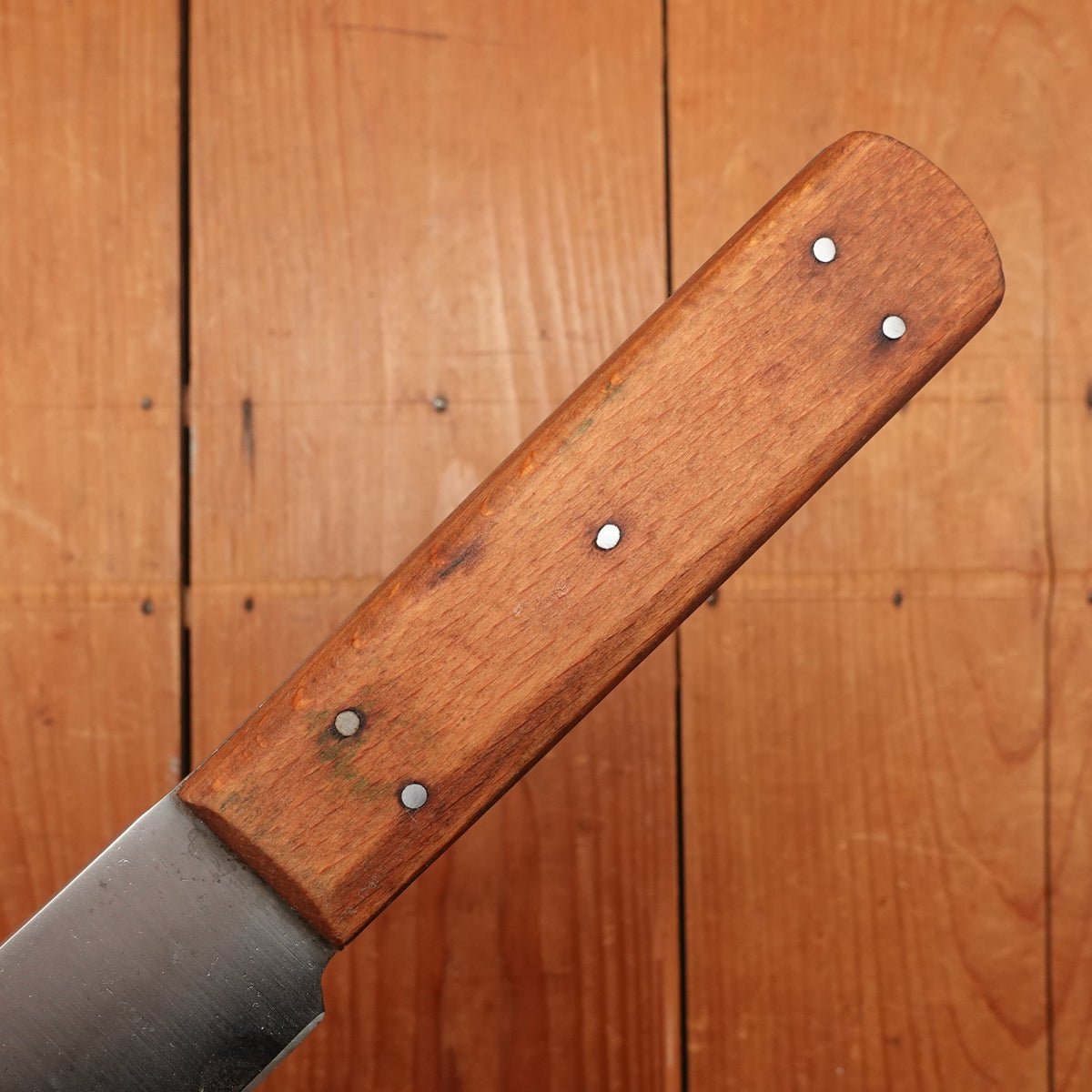 J Russell GRW 10" Bullnose Scimitar Hand Forged Carbon Steel ~early 20th C