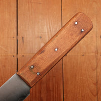 J Russell GRW 10" Bullnose Scimitar Hand Forged Carbon Steel ~early 20th C