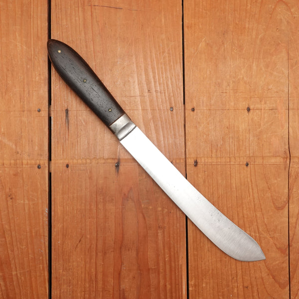 Northampton 8" Bullnose Butcher Carbon Steel Pewter & Ebony W Star 1870s-1920?
