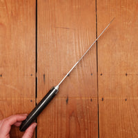 Northampton 8" Bullnose Butcher Carbon Steel Pewter & Ebony W Star 1870s-1920?