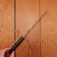 Northampton 8" Bullnose Butcher Carbon Steel Pewter & Ebony W Star 1870s-1920?