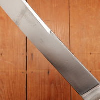 Northampton 8" Bullnose Butcher Carbon Steel Pewter & Ebony W Star 1870s-1920?