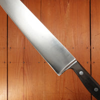 Unmarked 10.5" Chef Knife Carbon Steel Solingen 1960s