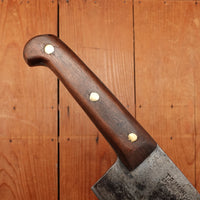 T R Mann 12” Lobster Splitter Heavy Chef Knife 1890-1930s? Spokane, Washington