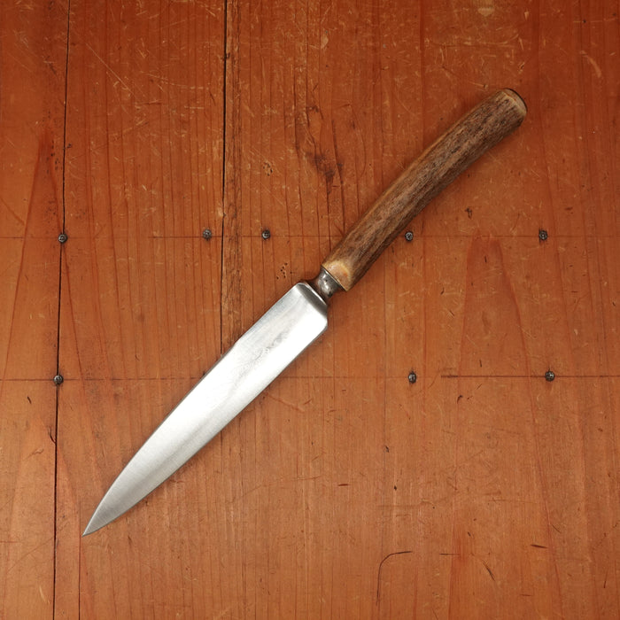 BC Historically Inaccurate Northampton Cutlery Co. 5" Paring Knife forged Carbon Steel Stag Handle USA