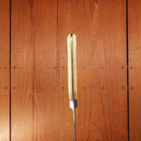 William Greaves 8.5" Carving Knife Carbon Steel Bone Sheffield UK 1820s-1850