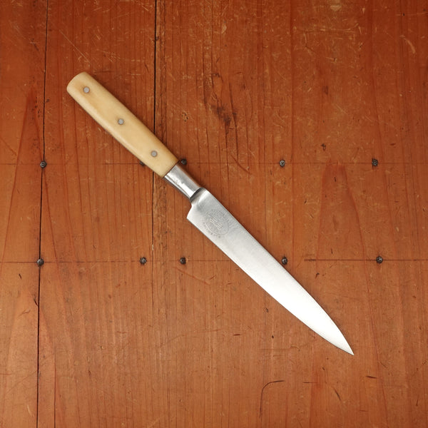 BC Historically Inaccurate J Russell 5" Paring Knife Carbon Steel Integral Bolster Bone Handle USA