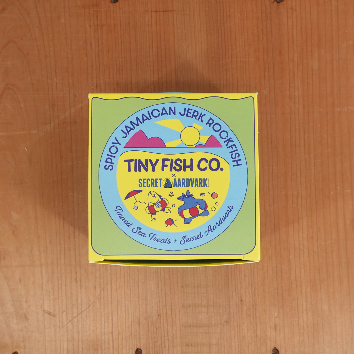 Tiny Fish Co. Spicy Jamaican Jerk Rockfish - 3.5oz