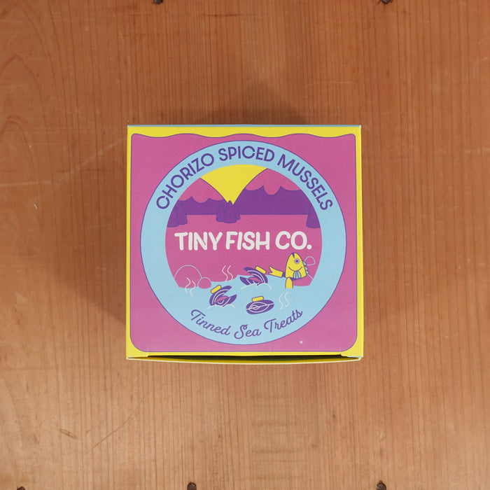 Tiny Fish Co. Chorizo Spiced Mussels - 3.5oz