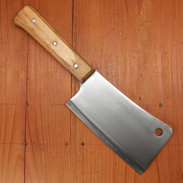 J.A. Henckels 6" Cleaver Carbon Steel 110-6" Solingen Germany 1950s-60s