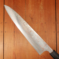 Trade In Saji Rainbow 240mm Gyuto Aogami 2 Damascus Rosewood