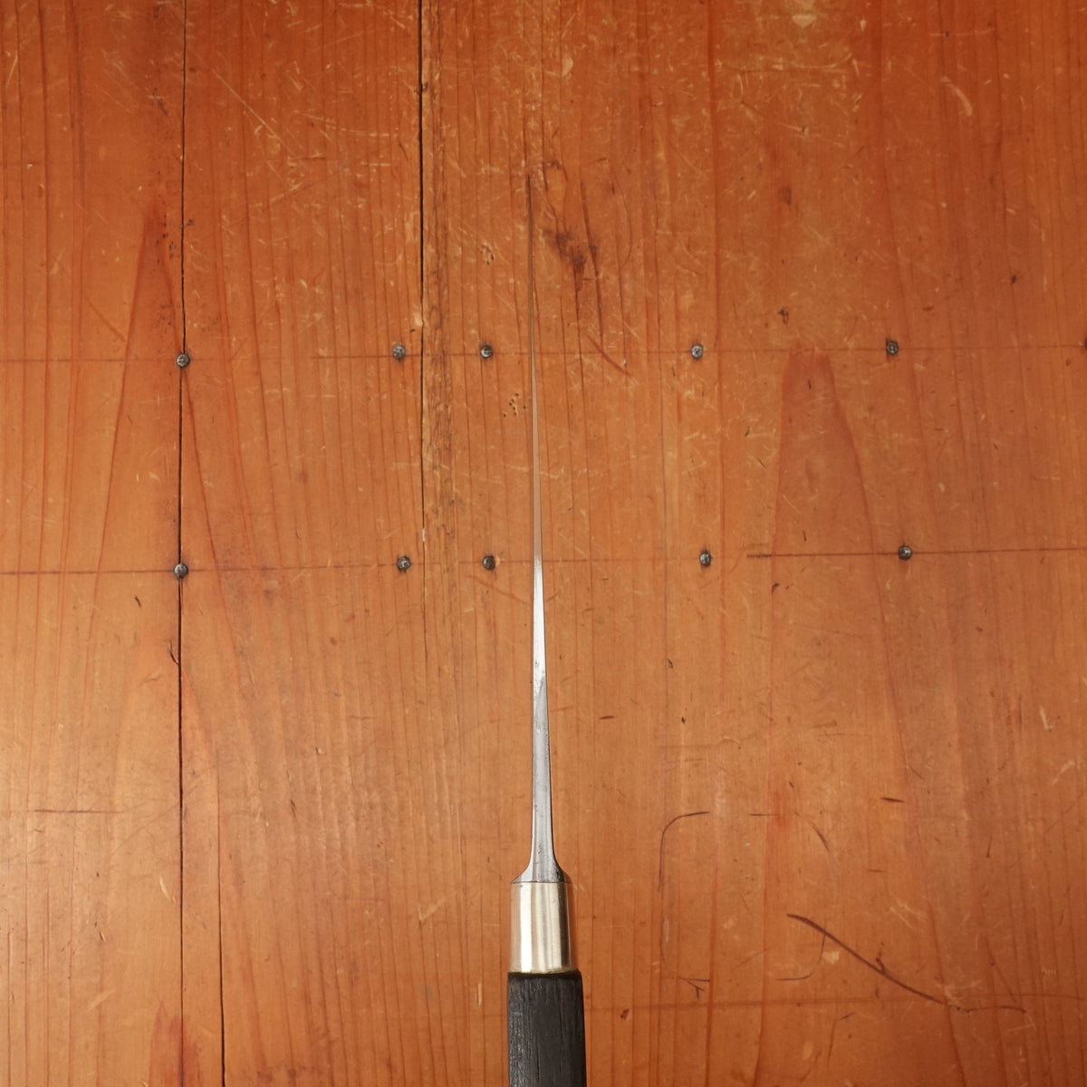 Edward Weck Nogent / Cuisine Massif 6.5" Chef Knife Carbon Steel Rosewood France 1920s-30s