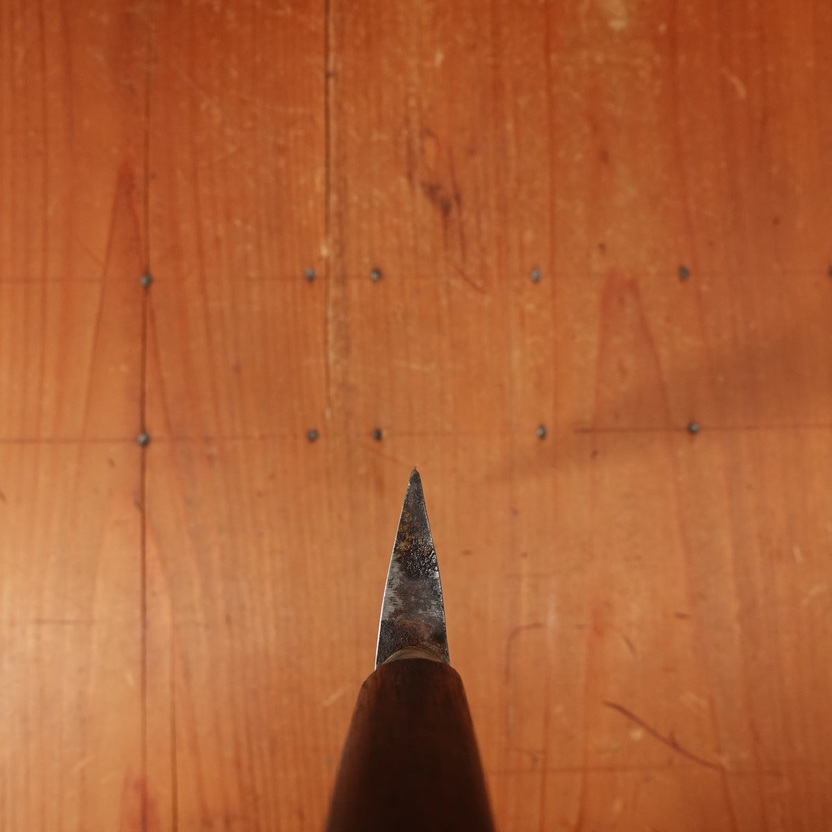 Edward Weck Nogent / Cuisine Massif 6.5" Chef Knife Carbon Steel Rosewood France 1920s-30s