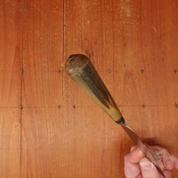 BC Historically Inaccurate Joseph Elliot & Sons 5" Paring Knife Shear Carbon Steel Horn Handle Sheffield 1870s-1900?