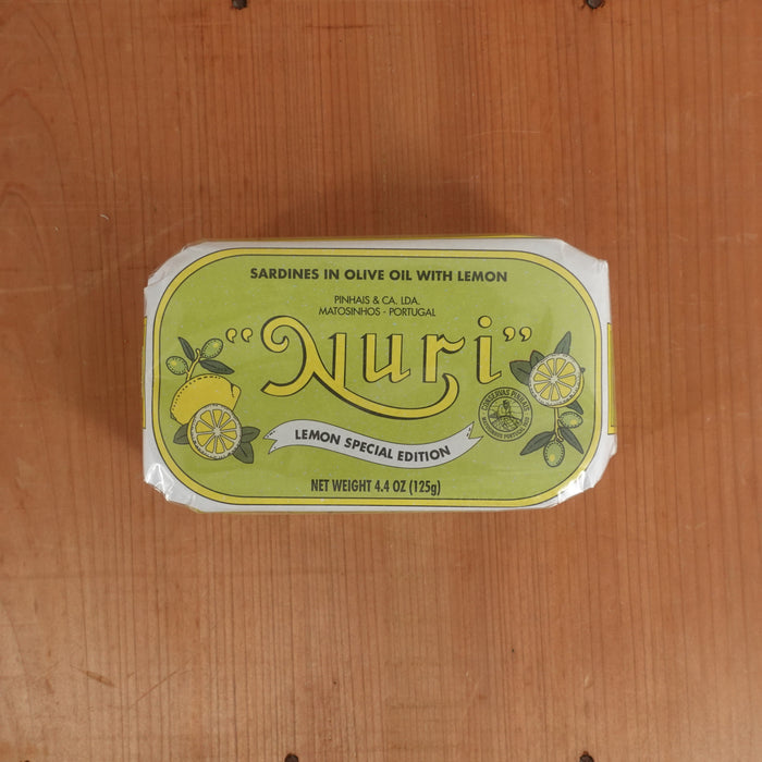 Nuri Sardines in Olive Oil with Lemon - 4.4oz