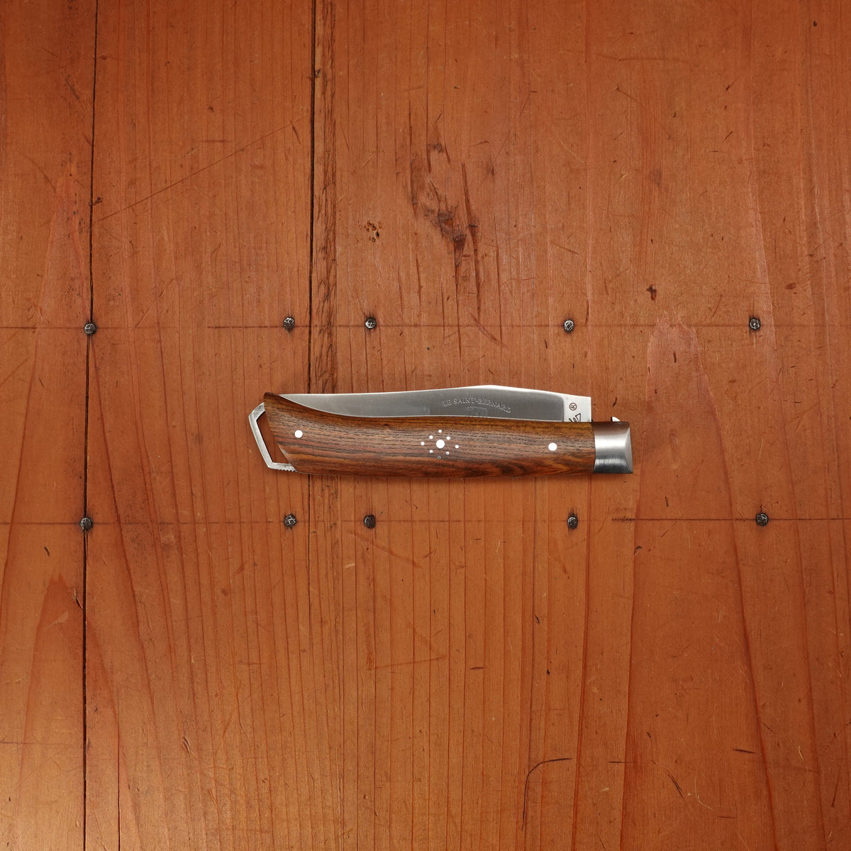 Fontenille Pataud Saint Bernard 11cm Clip Point 12c27 Lockback Pistachio Handle