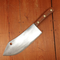 Harris & Sons 10.5" Lambsplitter Carbon Steel Beechwood USA 1920s-30s?