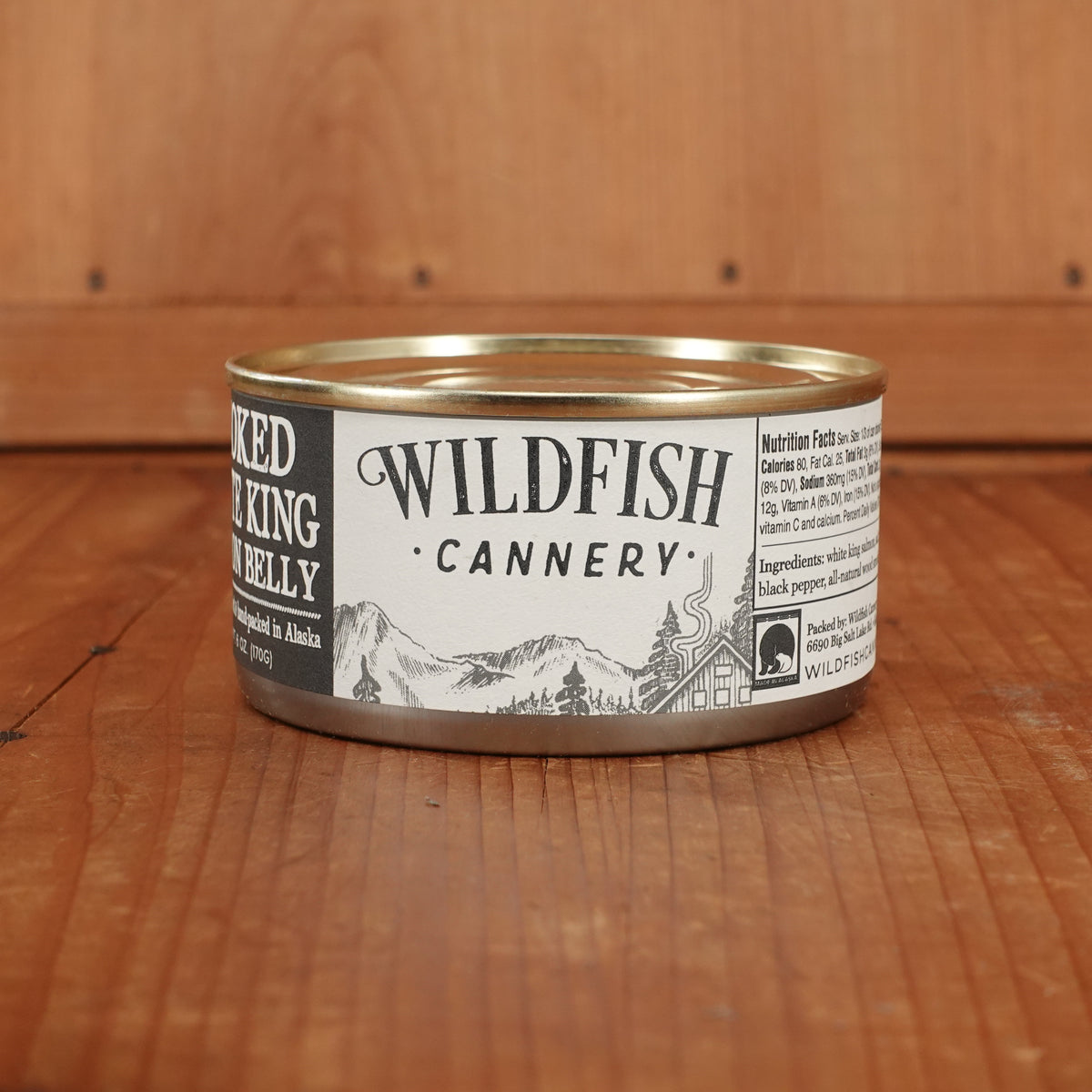 Wildfish Cannery White King Salmon Belly - 6oz