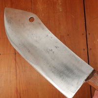 Harris & Sons 10.5" Lambsplitter Carbon Steel Beechwood USA 1920s-30s?