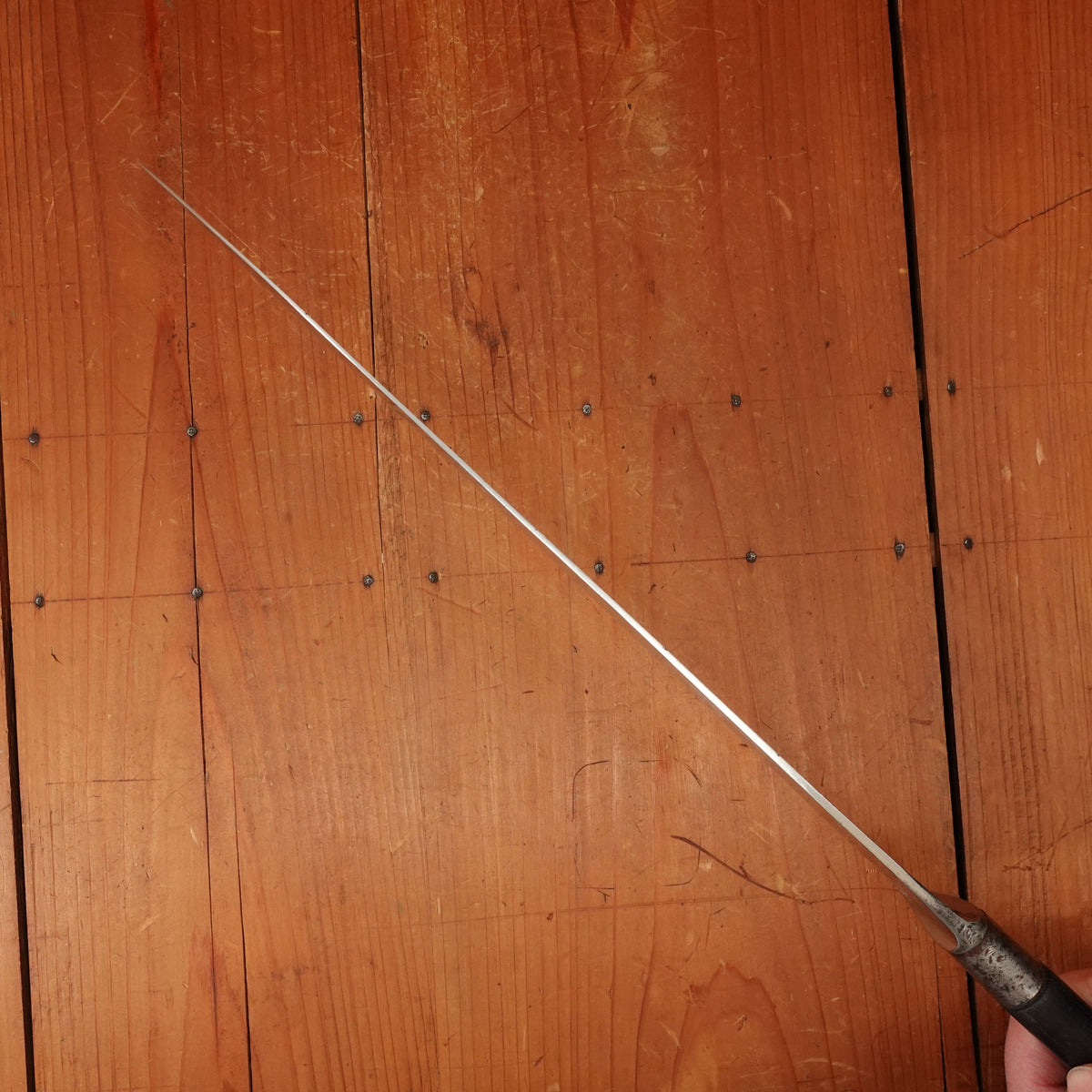 La Trompette 13.5" Nogent Style Chef Knife Paris *Pre-1891* Pre-Dufresne/Pouzet/Sabatier